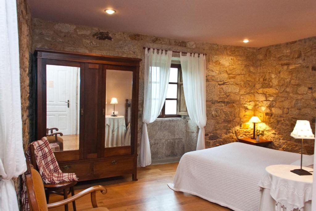 Casa Rural Graña da Acea Monfero Habitación foto